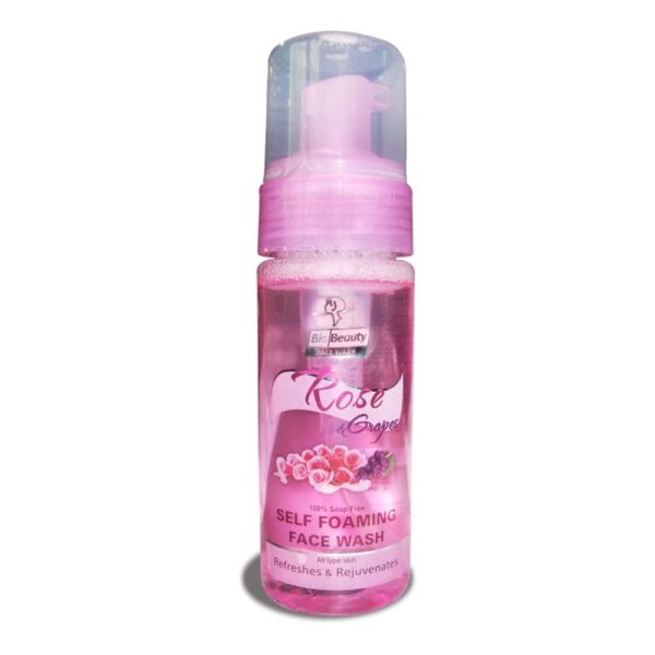 Rose Self Foaming Face wash